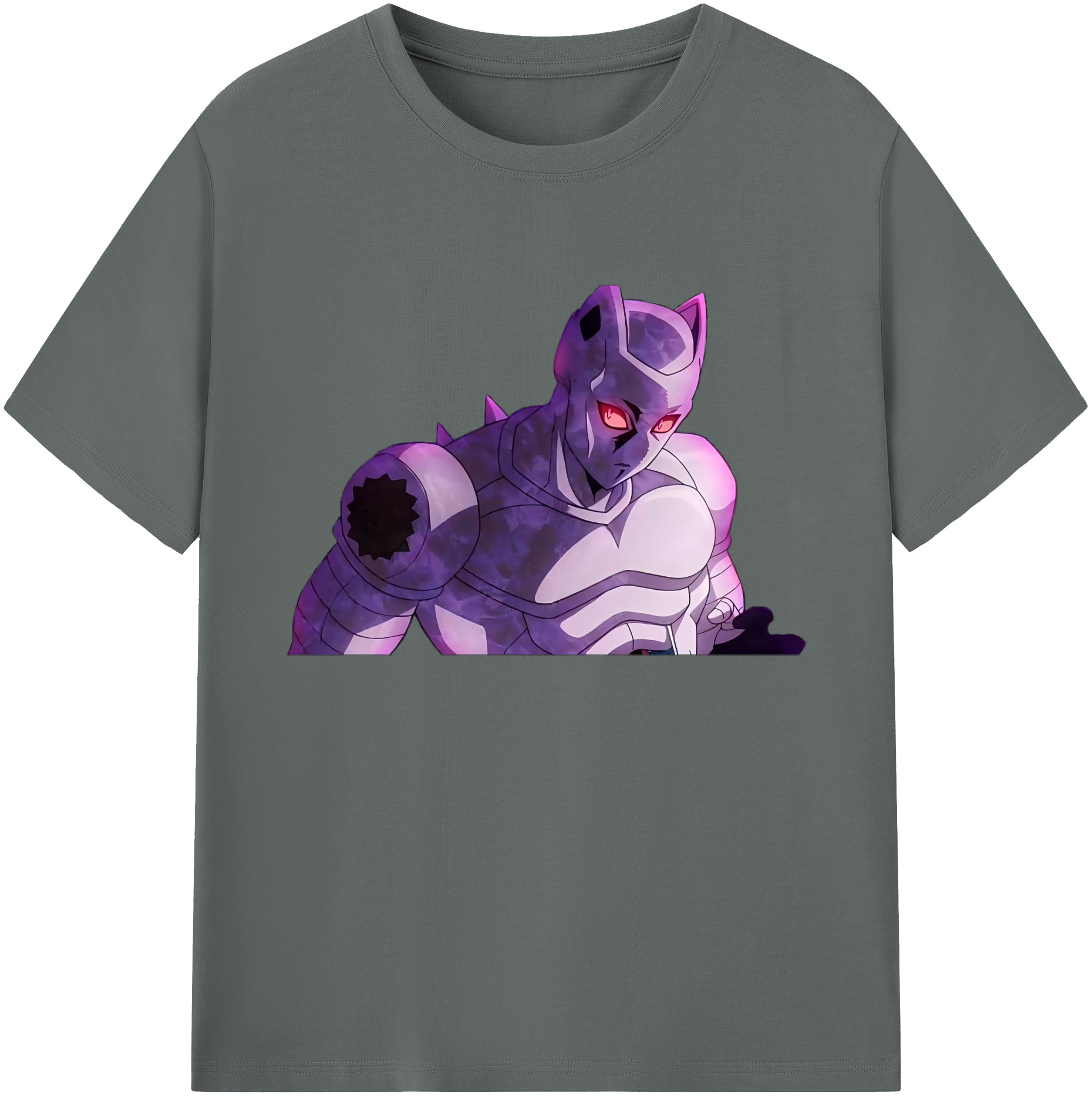 （画像用） ジョジョの奇妙な冒険 きら よしかげ JoJo's Bizarre Adventure Kira Yoshikage 綿100％ メンズ半袖Tシャツ｜肌触りやわらか＆通気性